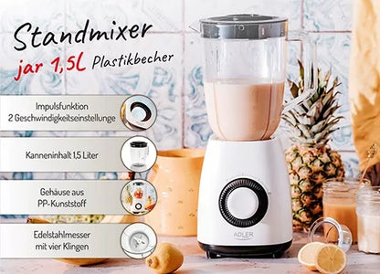 Stacionarus trintuvas „Adler AD4085“, 1,5 l, 1000 W