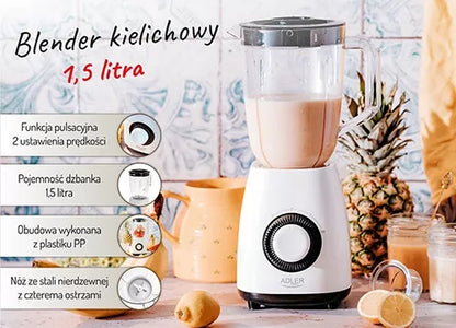 Stacionarus trintuvas „Adler AD4085“, 1,5 l, 1000 W