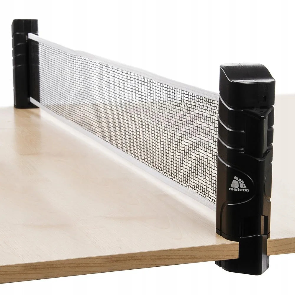 Stalo teniso tinklelis ROLLNET METEOR ABS, PE kompaktiškas susukamas 200 cm