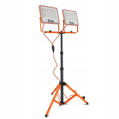 Statyvinis LED prožektorius 2x 100W 22000lm su stovu