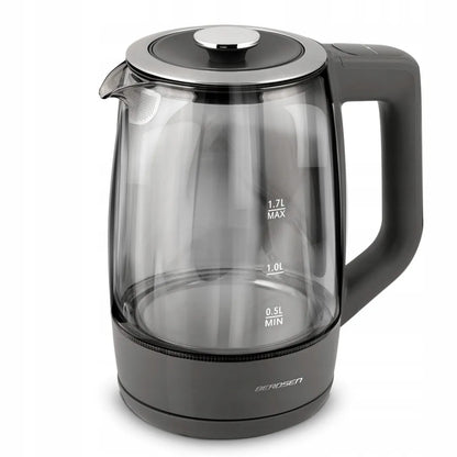 Stiklinis elektrinis virdulys Berdsen BD-711, 1,7 l