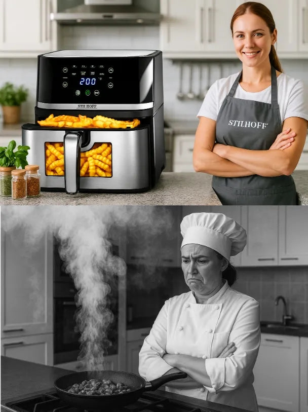 STILHOFF AIRFRYER Pro 6,5 l bekontaktė gruzdintuvė