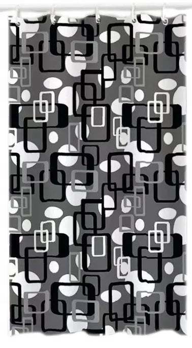 Stora tekstilinė dušo užuolaida DOWIKA HOME LINE 180 × 180 cm, ZP07