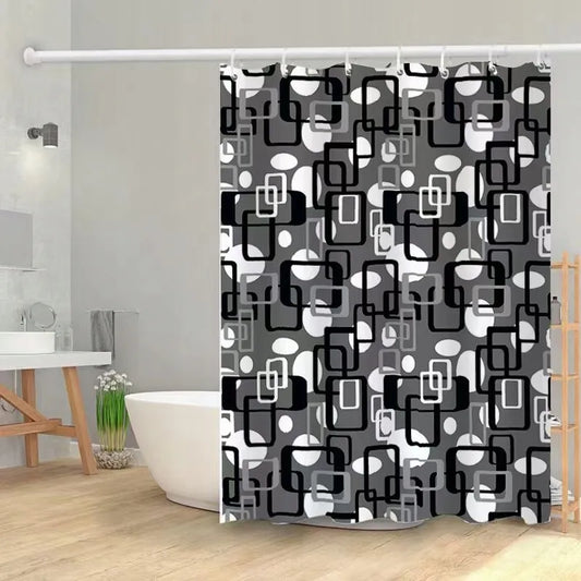 Stora tekstilinė dušo užuolaida DOWIKA HOME LINE 180 × 180 cm, ZP07