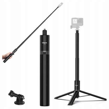 Stovas / asmenukių lazda 2-in-1 ULANZI TT52 150cm sportinėms kameroms, pvz., GoPro
