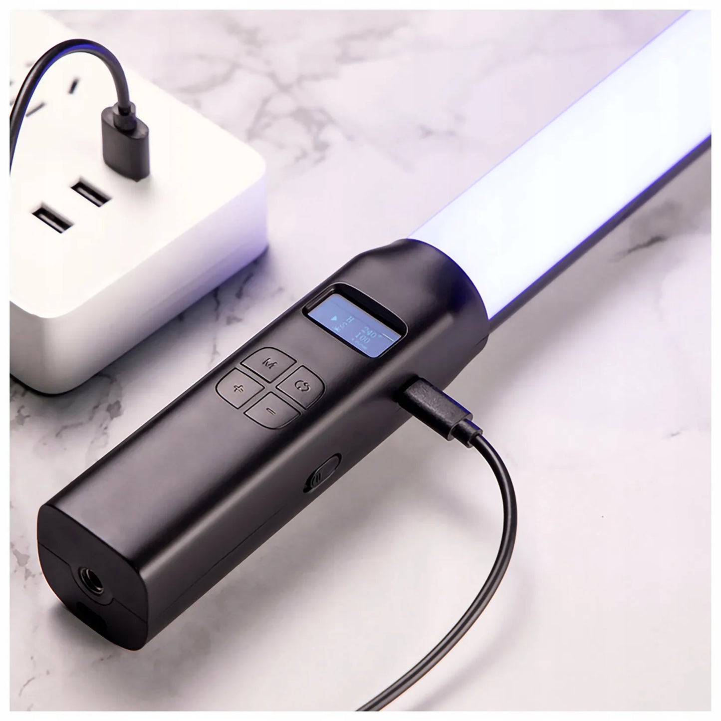 Studijinė RGB lempa Ulanzi VL119 VLOG šviesos kardas LED akumuliatorinė