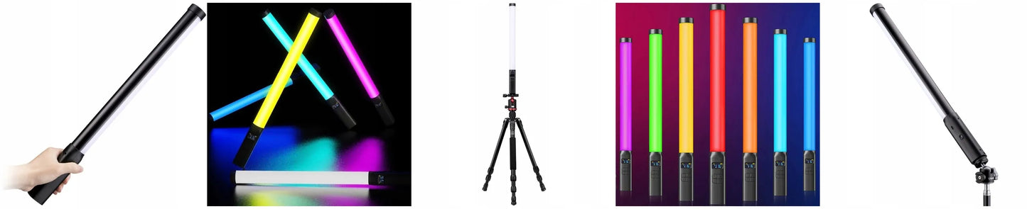Studijinė RGB lempa Ulanzi VL119 VLOG šviesos kardas LED akumuliatorinė