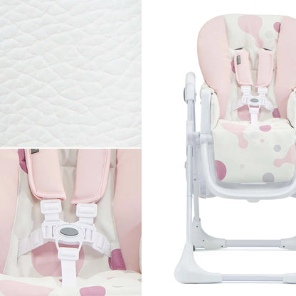 Sulankstoma maitinimo kėdutė vaikams „Kinderkraft YUMMY“, rožinė