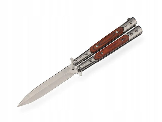 Sulankstomas drugelio peilis P.R.C N-452C Balisong Butterfly