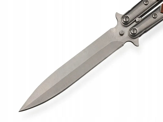 Sulankstomas drugelio peilis P.R.C N-452C Balisong Butterfly