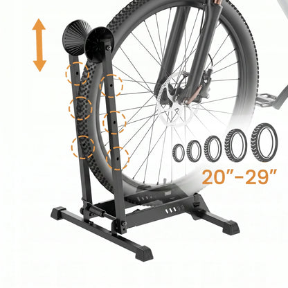 Sulankstomas dviračių stovas Boste F1 laikiklis dviračiui 20-29'' 35 kg