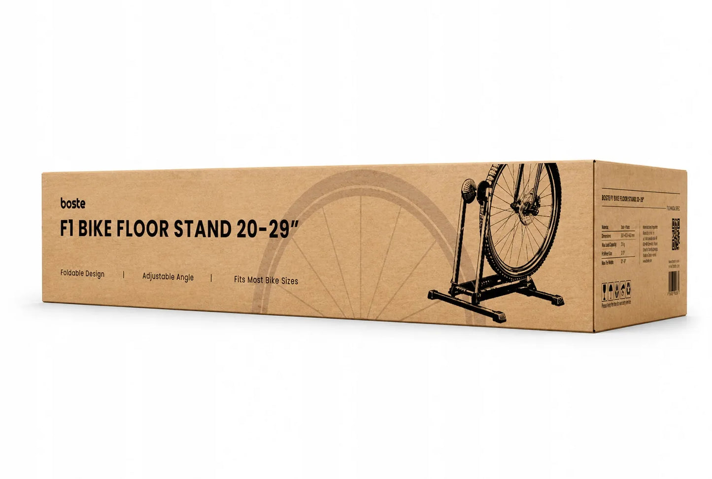 Sulankstomas dviračių stovas Boste F1 laikiklis dviračiui 20-29'' 35 kg