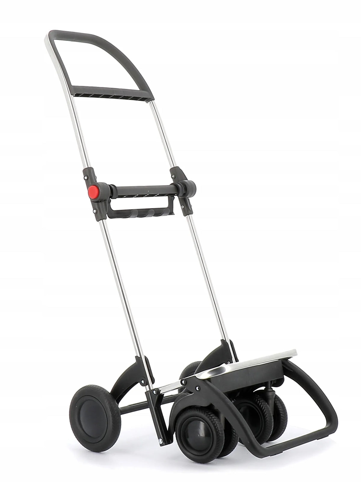 Sulankstomas pirkinių vežimėlis „Rolser I-Max Tweed 4LT“, 4 ratai, 2 pasukami, pilkas