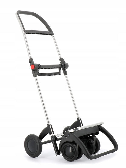 Sulankstomas pirkinių vežimėlis „Rolser I-Max Tweed 4LT“, 4 ratai, 2 pasukami, pilkas