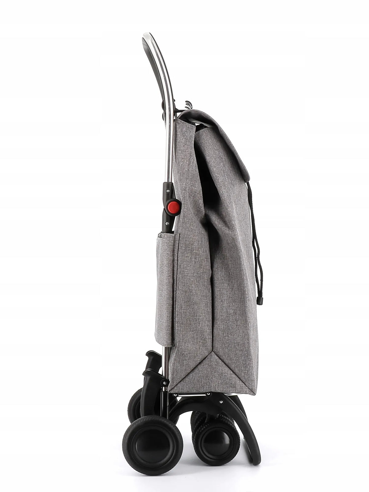 Sulankstomas pirkinių vežimėlis „Rolser I-Max Tweed 4LT“, 4 ratai, 2 pasukami, pilkas