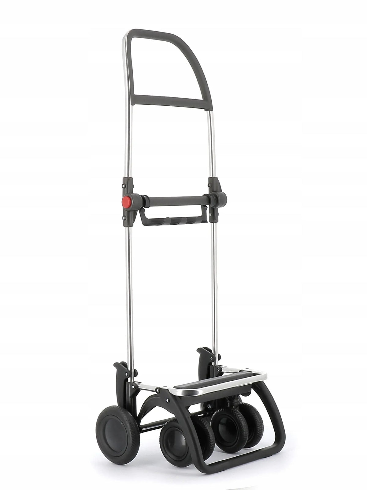 Sulankstomas pirkinių vežimėlis „Rolser I-Max Tweed 4LT“, 4 ratai, 2 pasukami, pilkas