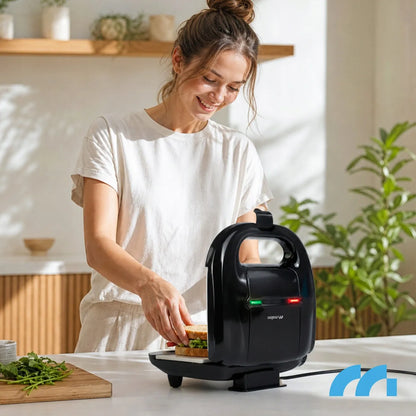 Sumuštinių keptuvas MalTec Toasty750W su keramine danga