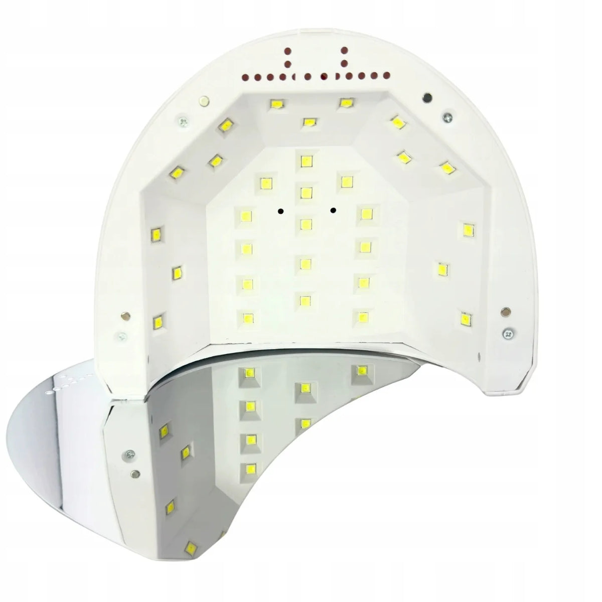 SUN one 48 W LED ir UV nagų lempa hibridiniam lakavimui ir geliui, balta