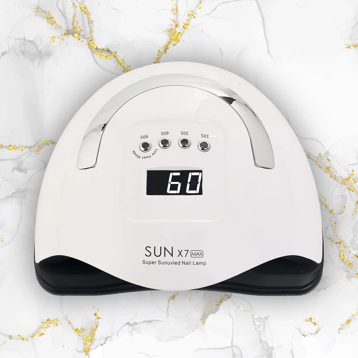 SUN X7 LCD DUAL UV LED nagų kietinimo lempa, 220 W, manikiūrui ir pedikiūrui