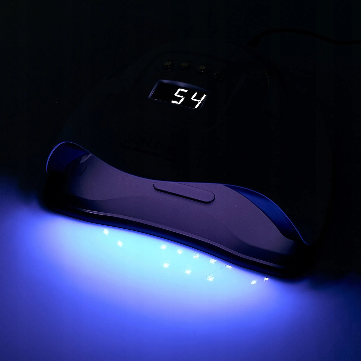 SUN X7 LCD DUAL UV LED nagų kietinimo lempa, 220 W, manikiūrui ir pedikiūrui