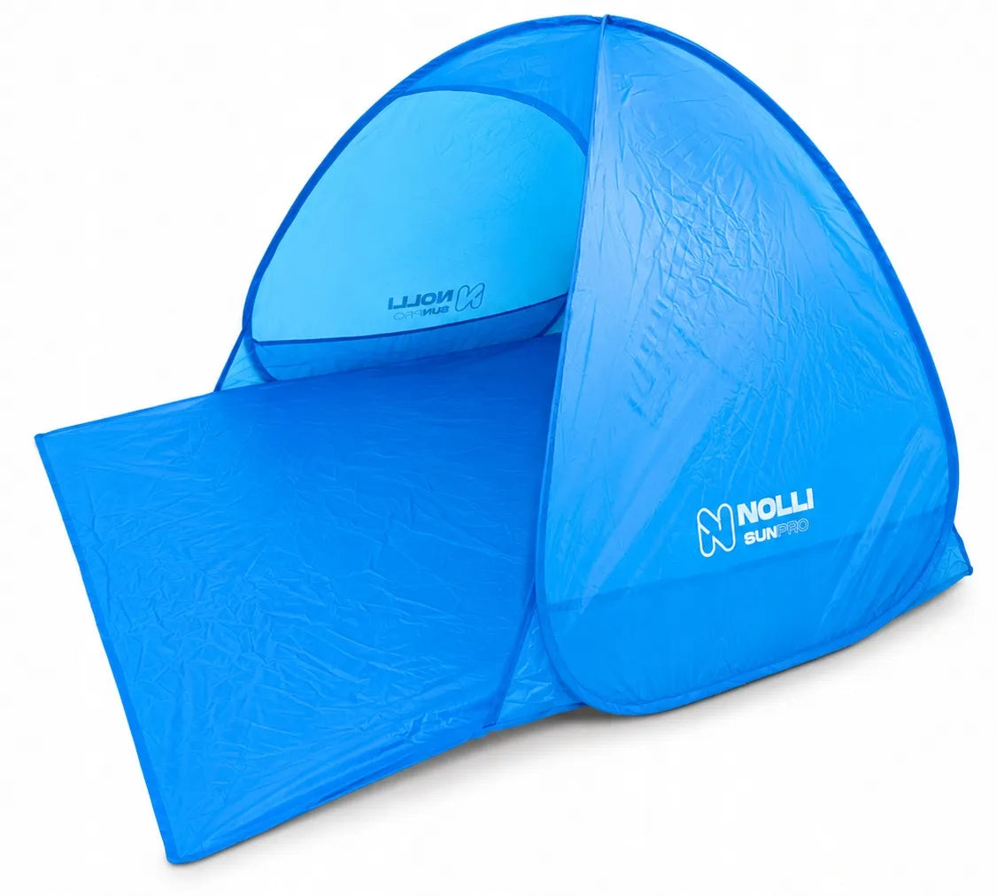 Sunpro Blue Lagoon savaime išsiskleidžianti paplūdimio palapinė vaikams su UV apsauga