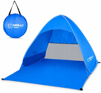 Sunpro Blue Lagoon savaime išsiskleidžianti paplūdimio palapinė vaikams su UV apsauga