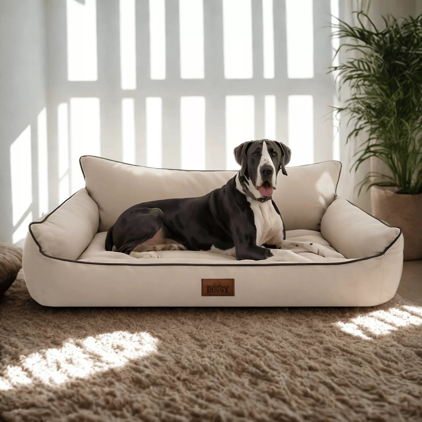 Šuns guolis – vandeniui atsparus aptvaras – šuns sofa – XXXL 132x106 cm