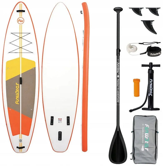 SUP irklentė FunWater SUPFW69B 3,35 m (oranžinė-balta)