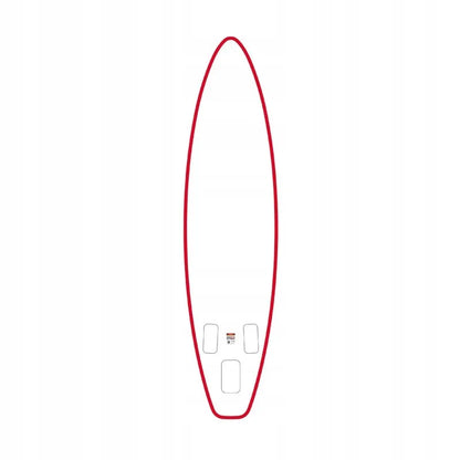 SUP irklentė FunWater SUPFW69C 3,35 m (raudona-balta)