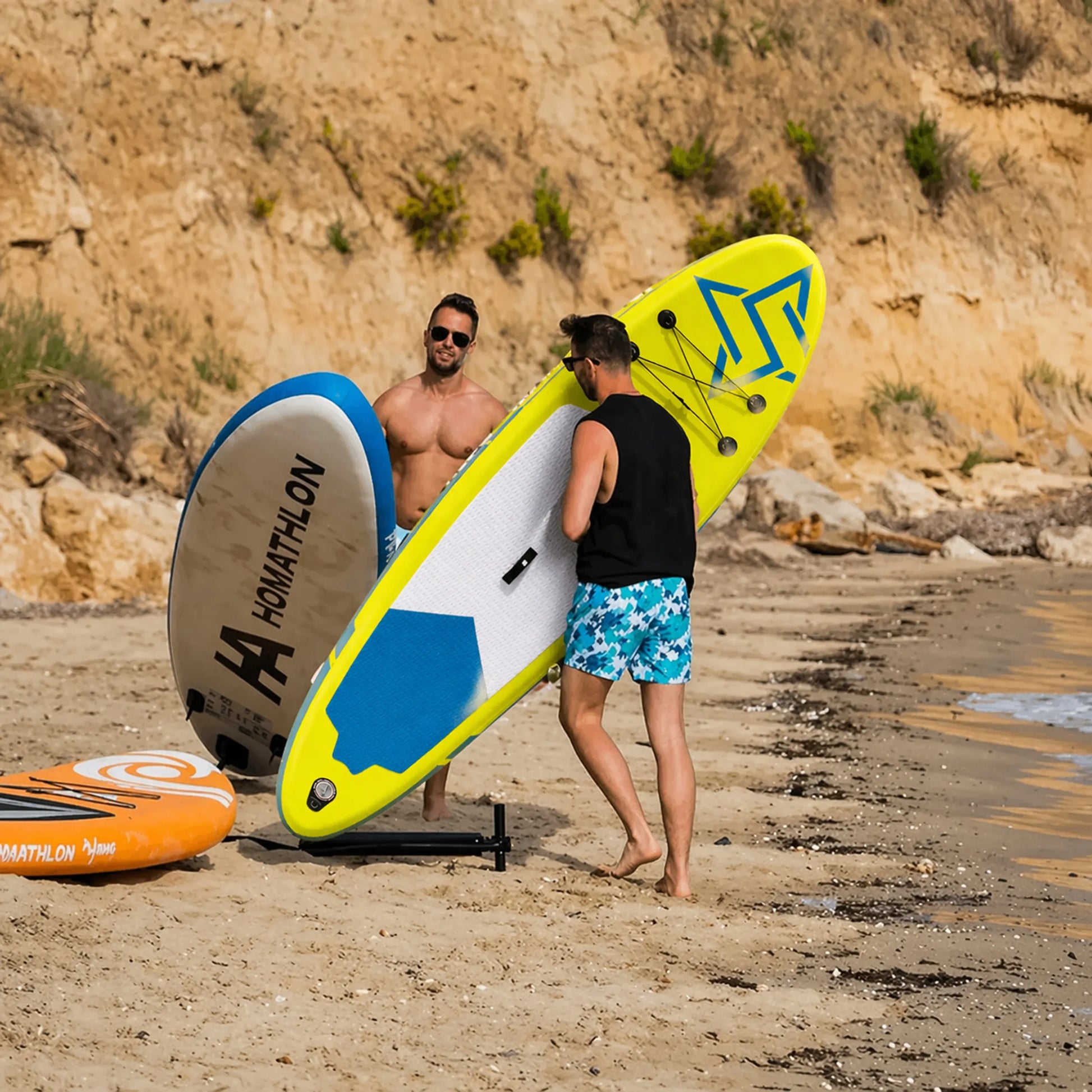 SUP irklentė su priedais, pripučiama, 305 cm