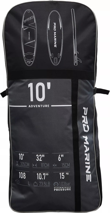 SUP lenta 305cm Stand Up Paddle Pro Marine, rinkinys + sėdynė ir priedai
