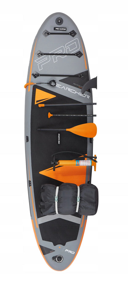 SUP lenta 305cm Stand Up Paddle Pro Marine, rinkinys + sėdynė ir priedai