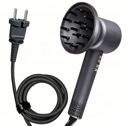 „Super Hair Dryer Girox“ plaukų džiovintuvas su jonizacija, 1600 W, 4 antgaliai