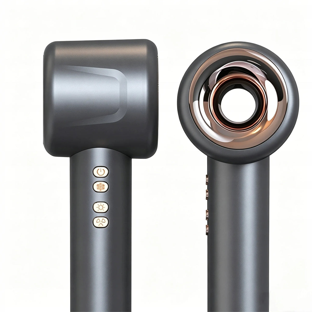 „Super Hair Dryer Girox“ plaukų džiovintuvas su jonizacija, 1600 W, 4 antgaliai