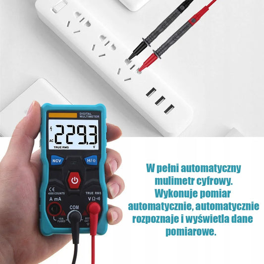 Techrebal 11 MINI automatinis skaitmeninis multimetras True RMS NCV
