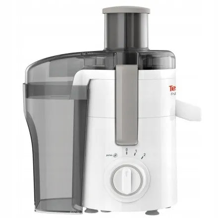 TEFAL Frutelia Plus ZE370138 sulčiaspaudė, 350 W, 2 greičiai, balta ir pilka