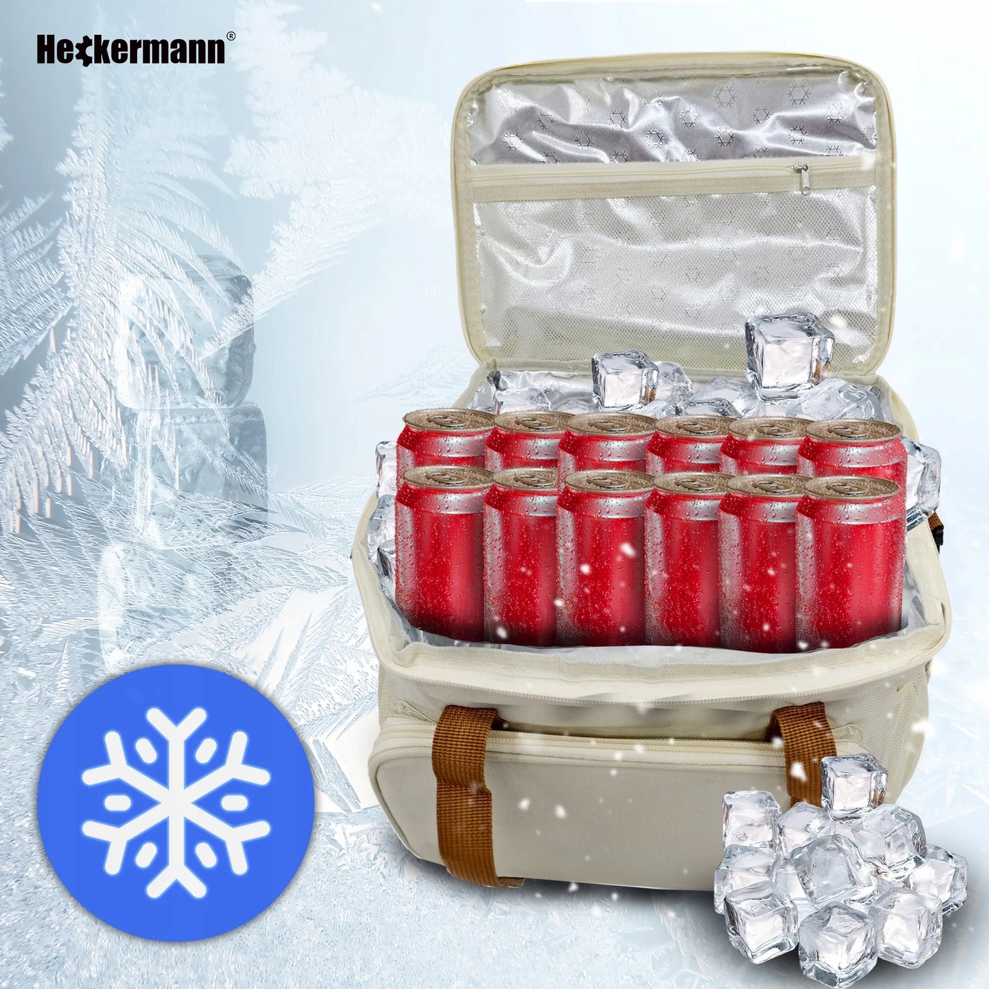 Termomaitė Heckermann 20L, smėlio spalvos