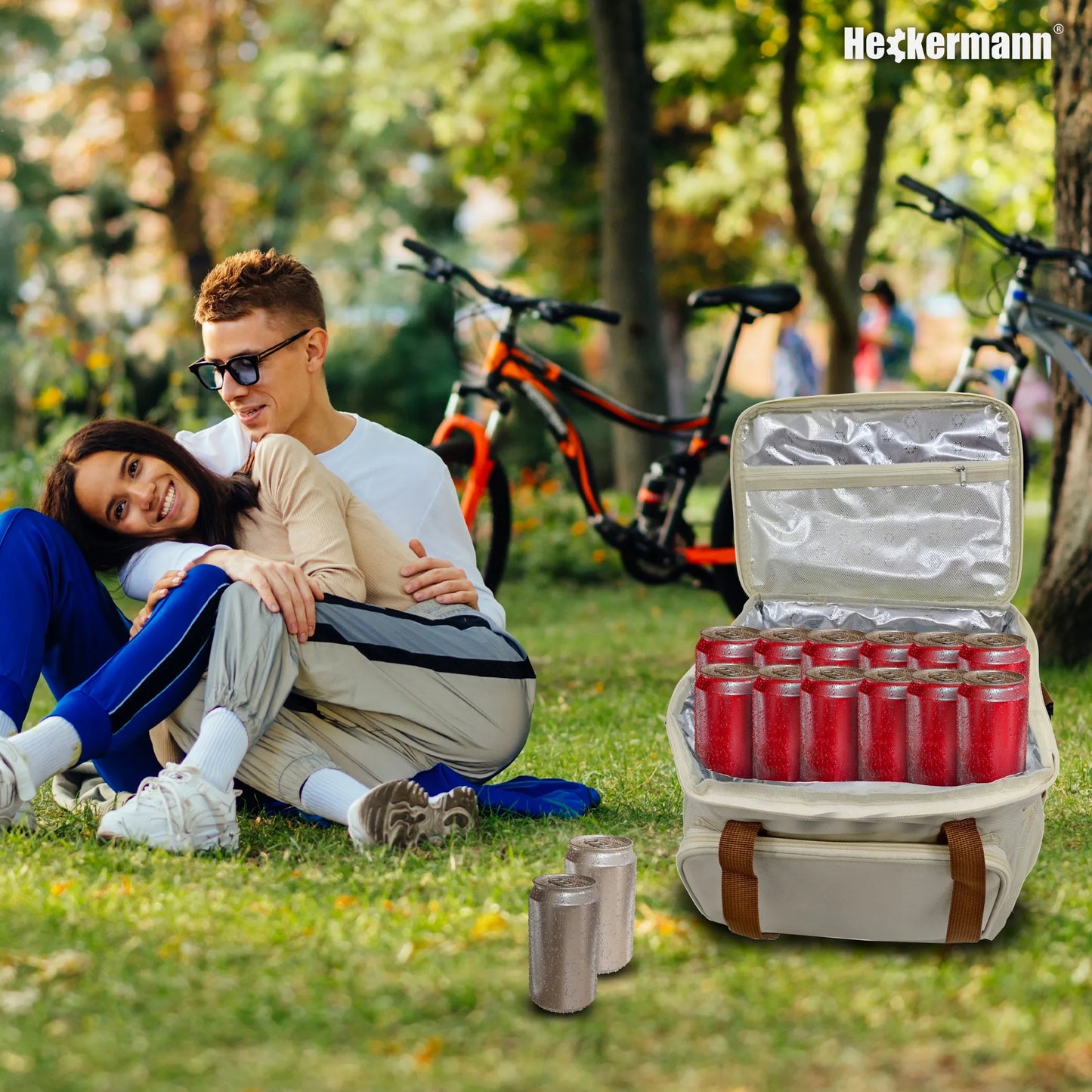 Termomaitė Heckermann 20L, smėlio spalvos