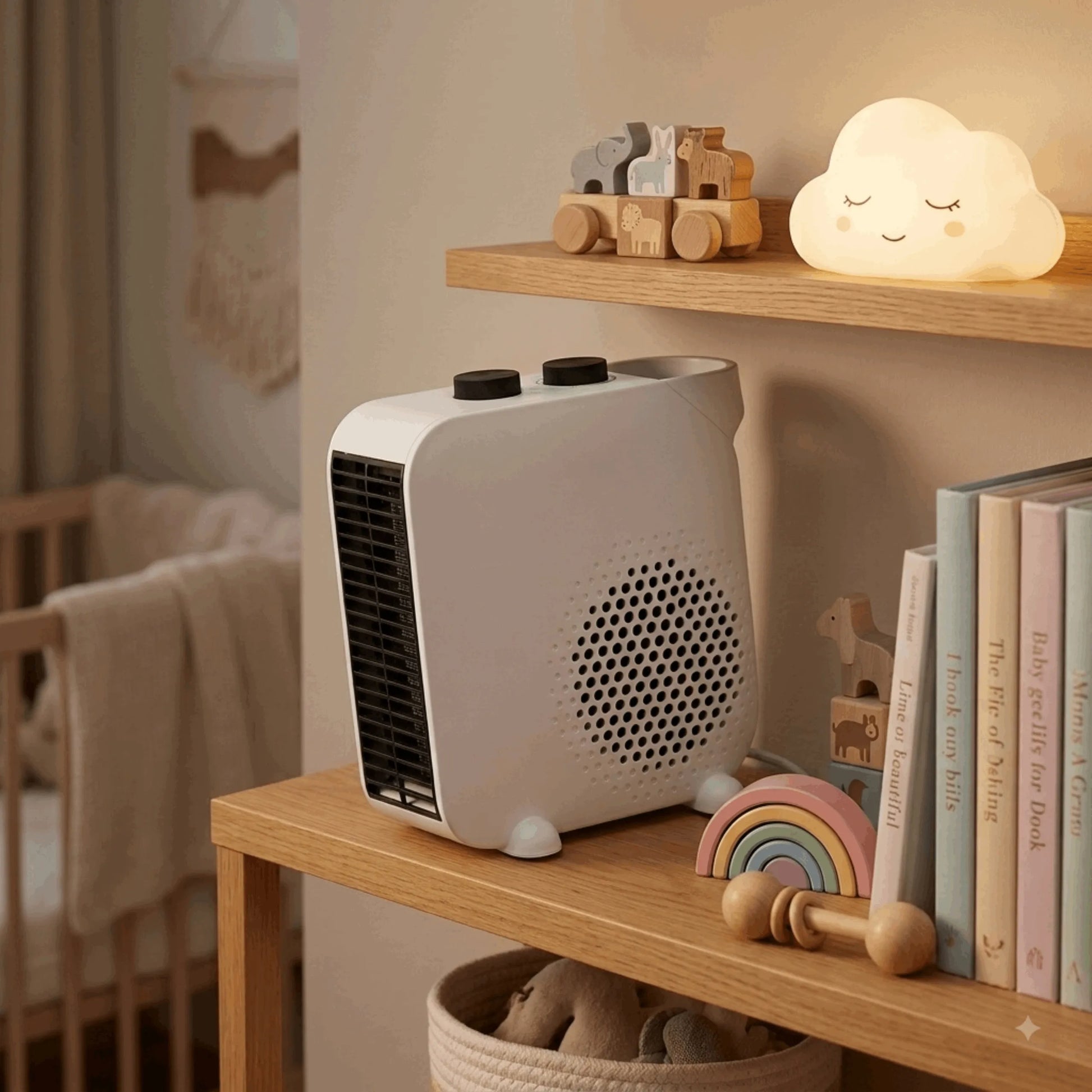 Termoventiliatorius avenido AV7760, elektrinis šildytuvas 2000 W, su termostatu