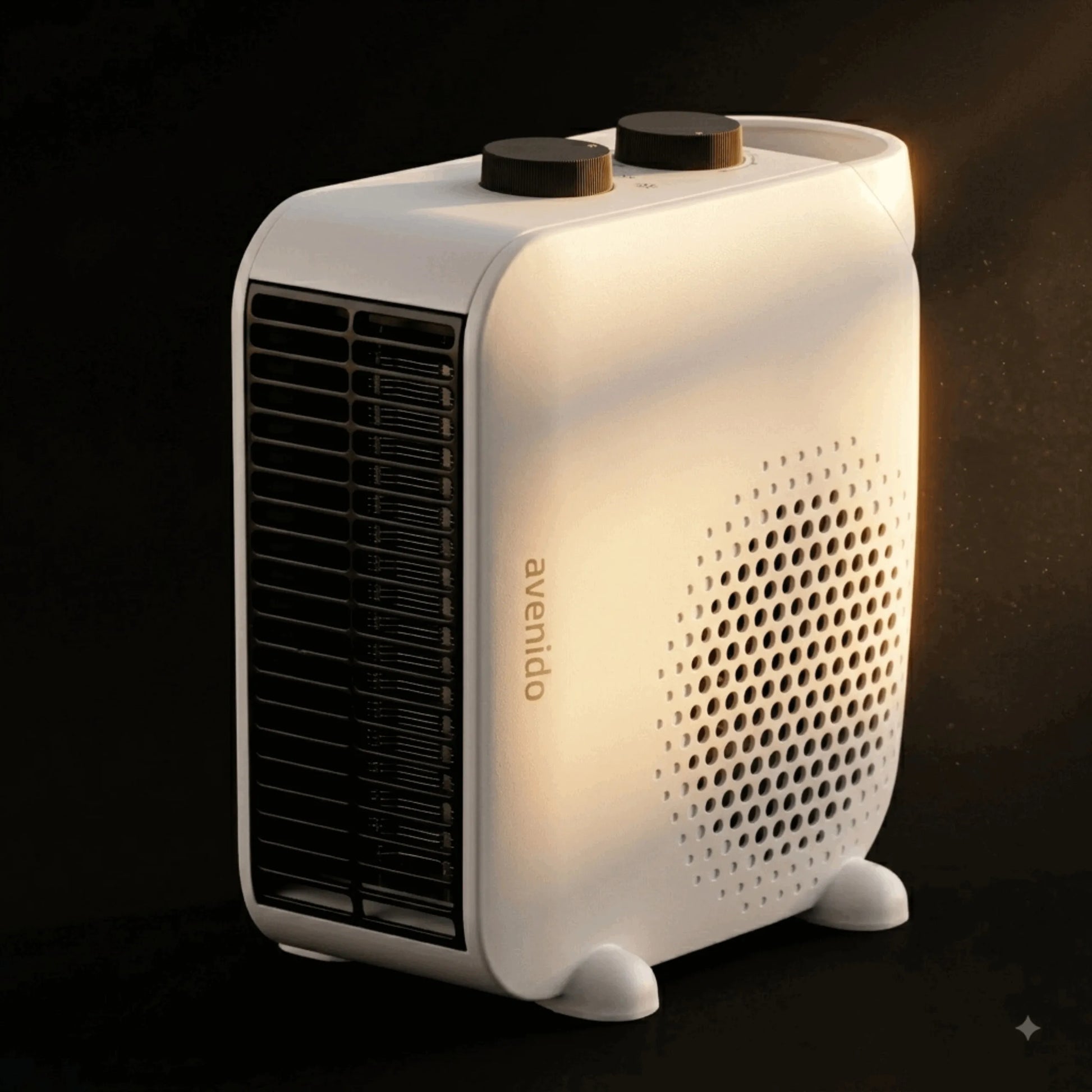 Termoventiliatorius avenido AV7760, elektrinis šildytuvas 2000 W, su termostatu