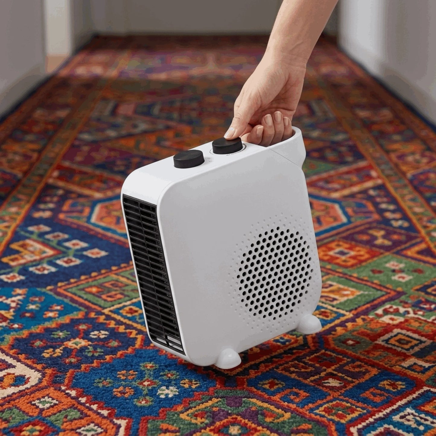 Termoventiliatorius avenido AV7760, elektrinis šildytuvas 2000 W, su termostatu