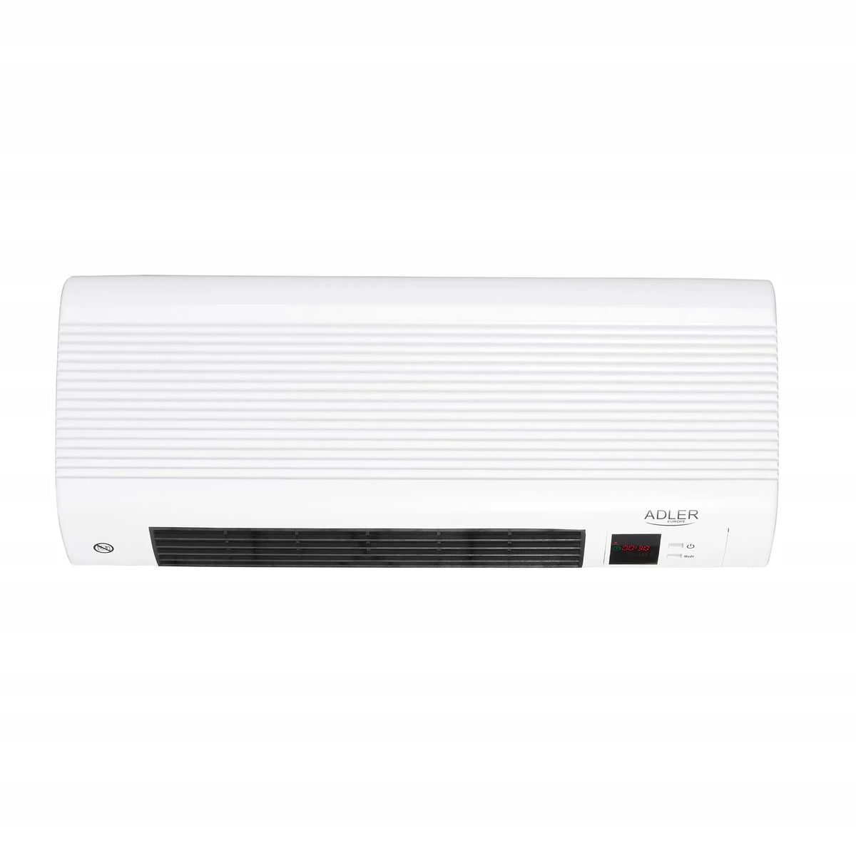 Termoventiliatorius KURTYNA 2200 W su pulteliu, laikmačiu ir atviro lango aptikimu