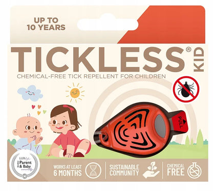 TICKLESS profesionali ultragarsinė apsauga nuo erkių vaikams