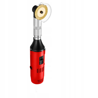 Tiksli mini kampinė šlifavimo mašina Delphi Tools, 500W, su reguliavimu ir priedais