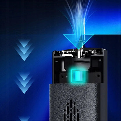 Tikslus skaitmeninis elektrocheminis alkotesteris su LCD ekranu ir 5 antgaliais