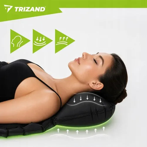 „Trizand“ savaime prisipučiantis turistinis čiužinys 190 × 60 cm su integruota kojine pompa ir dėklu