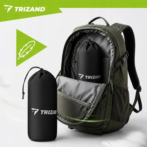„Trizand“ savaime prisipučiantis turistinis čiužinys 190 × 60 cm su integruota kojine pompa ir dėklu