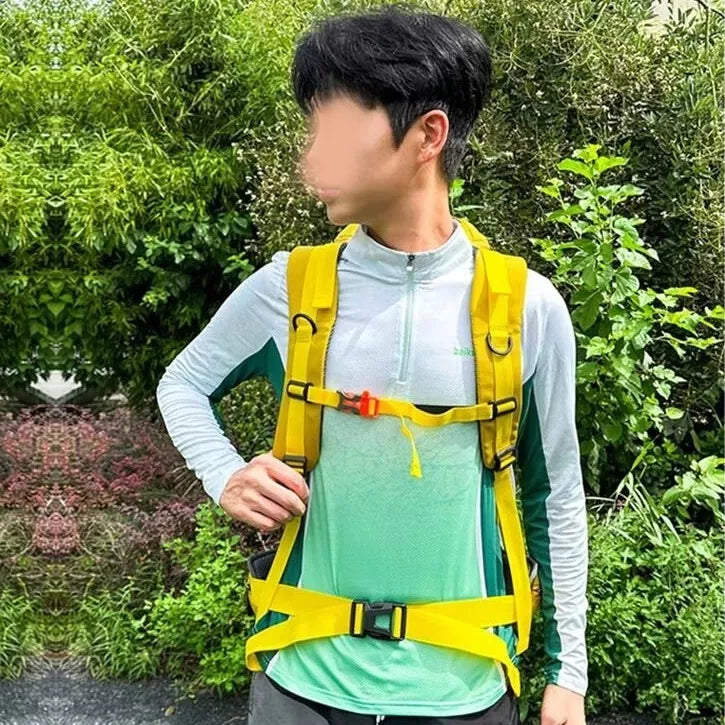 Turistinė kalnų kuprinė 40L Climber 2 su išimamu standinimo skydeliu