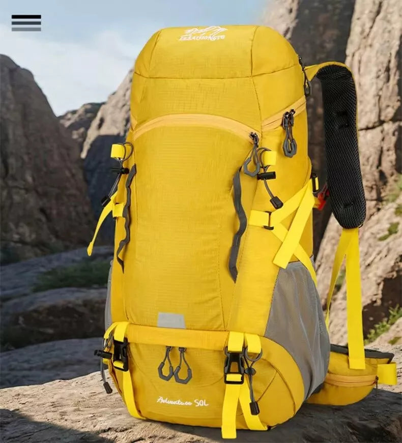 Turistinė kuprinė 40L Climber 2 su išimamu standinančiu paneeliu