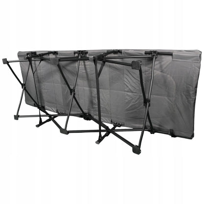 Turistinė lova Goliat 190x68 cm sulankstoma patogi lauko gultas